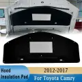 Автомобильный передний капот двигателя, изоляционная накладка, звуковой тепло, хлопок, звукоизоляционный коврик, пенопластовый огнестойкий коврик для Toyota Camry 2012-2017