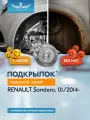 Подкрылок RENAULT Sandero, 01/2014- (передний левый) / Рено Сандеро