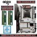 Комплект материнская плата Aigo X99 Titanium D4 + Xeon 2666V3 + 64GB DDR4 ECC 4X16GB