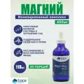 Магний с минералами, Trace minerals Low Sodium Mega-Mag 400mg, 118 мл
