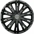 Колпаки на колеса STAR R15 Гига, цвет черный, 4 штуки в комплекте