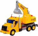 Пластиковая модель Профи Автомобиль Экскаватор для детей, игрушечный транспорт со световыми и звуковыми эффектами, детская инерционная машинка, сюжетно-ролевая игрушка, для игр в песочнице и дома