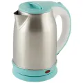 Чайник электрический Energy 'E-202' с дисковым нагревателем, 1,8 л, нержавеющая сталь/пластик, бело-голубой