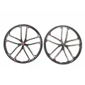 Обода 26 литые (10 лучей) передний+задний (компл.) под трещётку, чёрный цвет