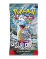 Pokemon TCG Бустер карточек Stellar Crown (Scarlet & Violet) Booster Pack, 10 карт