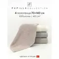 Набор полотенец для ванной 4 шт. Pupilla SEDEF, махра, 100% хлопок, 70х140 см