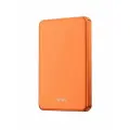 Магнитный внешний аккумулятор Wiwu Ultra Thin 5000mAh (P15), тонкий, с MagSafe - Orange