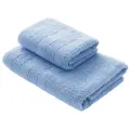 Набор махровых банных полотенец 50х90 и 70х140 см - 2 шт.