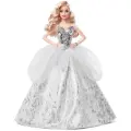 Barbie 2021 Holiday Blonde Wavy Hair (Барби Праздничная 2021 Блондинка с волнистыми волосами)