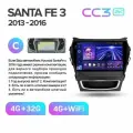 Магнитола Teyes CC3 2k-display 4/32 Hyundai Santa Fe 3 2013 - 2016 C