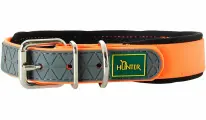 Ошейник для собак Hunter Convenience Comfort 55 биотан мягкая горловина оранжевый неон 25 мм 42 – 50 см (1 шт)