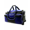 Детский хоккейный баул на колесах BAUER 24-974, тентовая ткань - черный/синий