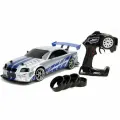 Модель автомобиля Jada Toys Fast & Furious Brian's: 2002 Nissan Skyline GT-R (BNR34) (Silver) (1:10) 99701