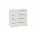 Комод для одежды Нонтон Инта, 100.2x46x95,8 см, с ящиками, Белый