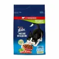 Сухой корм FELIX Мясное Объедение для взрослых кошек, с говядиной, 3 кг