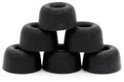 Dekoni Memory Foam 4.9mm Ear Tip 3 Pairs SMALL Shallow for TWS black набор