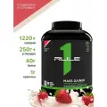 Гейнер для набора массы RULE 1 Mass Gainer 2590 гр Клубника и сливки