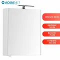 Зеркало-шкаф Aquanet Палермо 60 белый