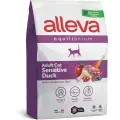 Сухой корм для кошек Alleva Equilibrium Sensitive Adult Cat при чувствительном пищеварении с уткой - 10 кг