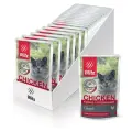 Корм для кошек Blitz Classic, с курицей, с потрохами 24 шт. x 85 г (кусочки в соусе)