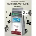 Сухой диетический корм Farmina Vet Life Hepatic Dog, для собак при заболеваниях печени - 2 кг