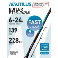 Спиннинг Nautilus Butler BTRS-762ML 228см 6-24гр