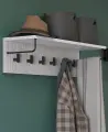 Вешалка настенная в прихожую Крафт плюс 5