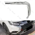 Для Mitsubishi Outlander 2016 2017 2018 2019 2020 2021, передний бампер, противотуманная фара, хромированная полоса, автомобильные аксессуары, Right Middle