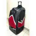 Хоккейный баул на колесах Junior Lait черно-красного цвета, 80х50х40 см