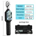 Высокоточный Цифровой Динамометрический ключ 100 NM 1/2 дюйма, универсальный автомобильный