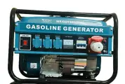 Бензогенератор Moller MR/GGT3003ТPМ 3,0 кВт, ручной запуск. Двигатель 4-х тактный 7л. с. Бак 15л. 220В/380В. медная обмотка