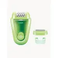 Беспроводной профессиональный аккумуляторный женский эпилятор с подсветкой VGR 2в1 (мятный)