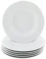Тарелка глубокая 23 см; Bernadotte, недекорированная, 6 шт