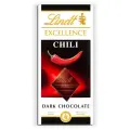 Темный шоколад LINDT Excellence Chilli с экстрактом перца чили 100г