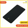 Дисплей для Samsung A356 Galaxy A35 5G (в сборе с тачскрином) черный, AAA