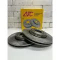 Передние тормозные диски 2шт АТС 2412-01 (R14) Веста, Х-Ray, Ларгус, Логан, Сандеро