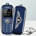 Кнопочный мини телефон с двумя SIM-картами Bx8 , сотовый , маленький , мобильный телефон Синий