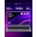 Ноутбук Azerty RBA-2510 (15,6 IPS 1920X1080 Ryzen 5 7430U, 16Gb, SSD 512Gb)