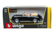 Bburago машинка металлическая Porsche 356B Cabrio (1961) 1:24 арт. 18-22078 черная