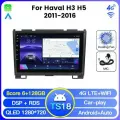 Магнитола TS18 6/128 Гб Android для Great Wall Hover H3 H5 (2010-2014) / Автомагнитола Андроид Ховер Н3 Н5