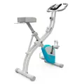 Велотренажер DFC X-BIKE DAVCREATOR бело-голубой B02