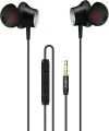 Наушники PERO EP01, 3.5 мм, внутриканальные, черный [ep01bl]