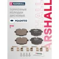 Колодки тормозные дисковые MARSHALL арт. M2624703