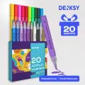 Набор акриловых маркеров DENKSY, с наконечником 3 мм, 20 цветов