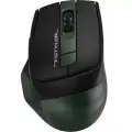 Мышь A4Tech Fstyler FB35 зеленый/черный оптическая (2000dpi) беспроводная BT/Radio USB для ноутбука (6but)