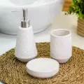 Набор для ванной Dakota ND Play (диспенсер, стакан, мыльница), керамика