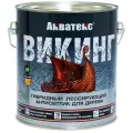 Антисептик Акватекс Викинг декоративный для дерева тик 2,5 л