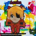 EVA мягкая игрушка аниме евангелионAsuka(20CM)
