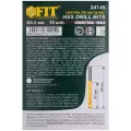 Сверла по металлу HSS титановое 4,5 мм (10 шт.) FIT 34145