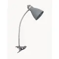 Настольный светильник Мт2020 антрацит Ultra LIGHT 220В E27 серый на прищепке